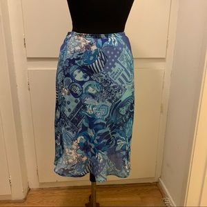 Psychedelic 70s inspired skirt